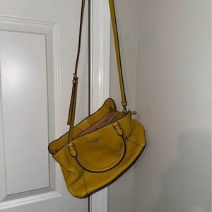 Kate Spade Yellow Crossbody Bag with Detachable Strap